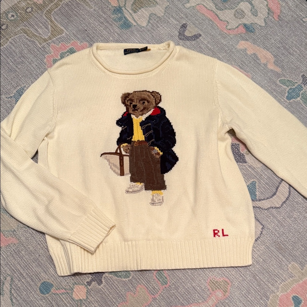 Ralph Lauren Polo Bear Sweater XL
